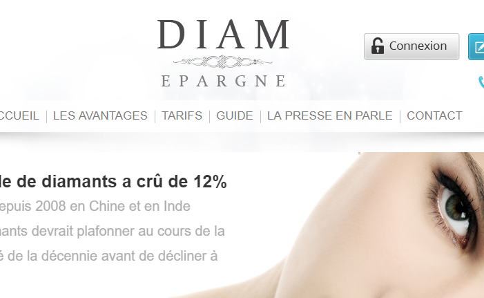 Diam épargne un site d'arnaque au diamant