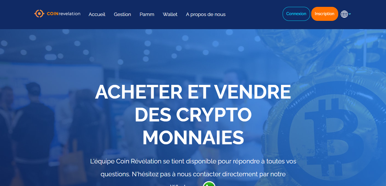 Avis sur le site Coinrevelation.com : une arnaque en ligne
