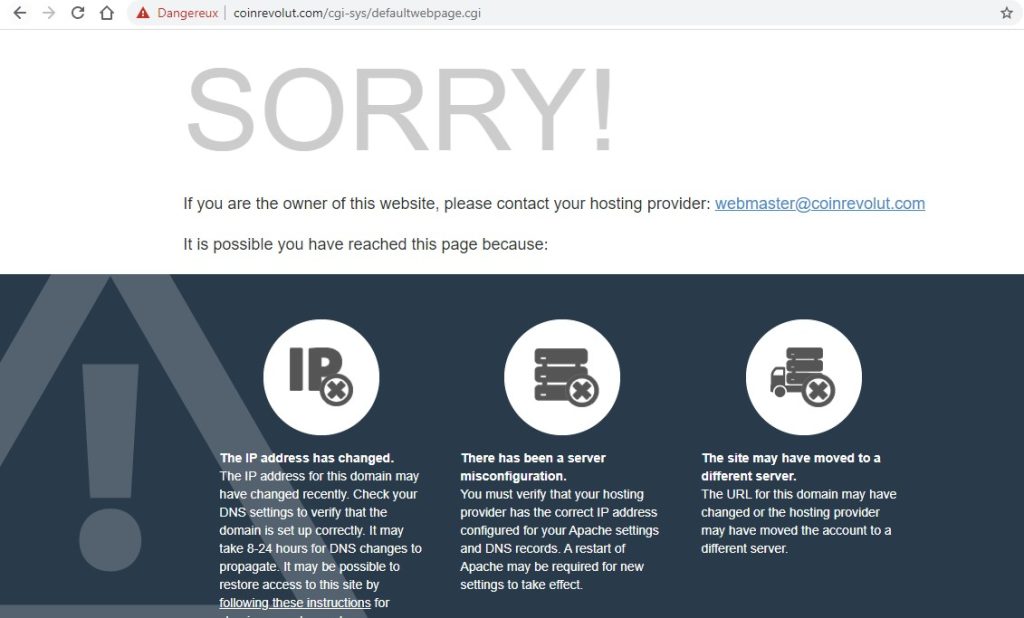 Avis sur Coinrevolut.com : Google a le même avis que l’AMF