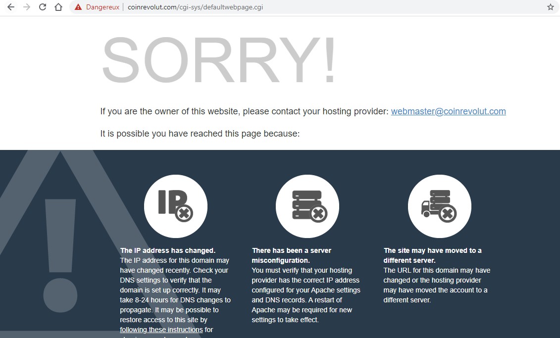 Avis sur Coinrevolut.com : Google a le même avis que l’AMF