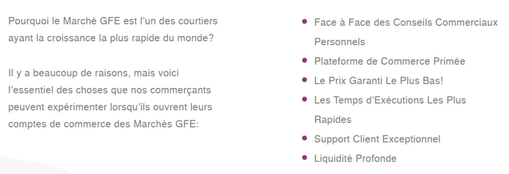Chez GFE Markets, plus les arguments sortent, plus l'escroquerie se confirme