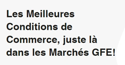 C'est mal traduit et très mauvais, c'est l'escroquerie GFE Markets