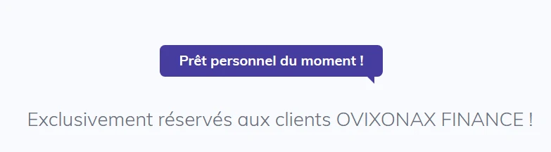Offre douteuse de prêt par Ovixonax