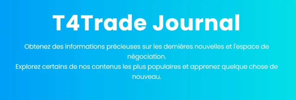 T4Trade se donne une belle apparence à peu de frais.