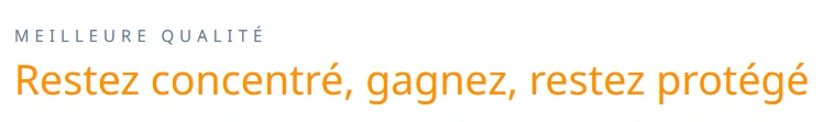 Une définition de la qualité inédite, et pour cause, il faut beaucoup d'imagination pour voir le lien