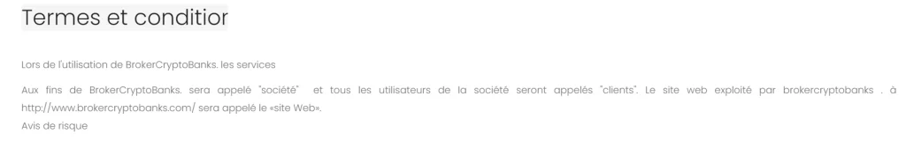 bancodecryptos, une arnaque qui s'appellait brokercryptobanks