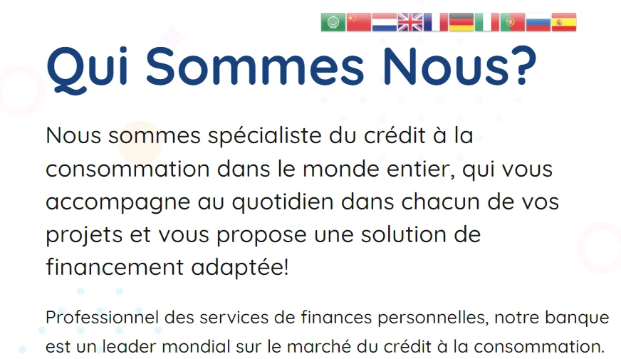 BCEEBANK, fausse banque européenne pour escroquerie mondiale