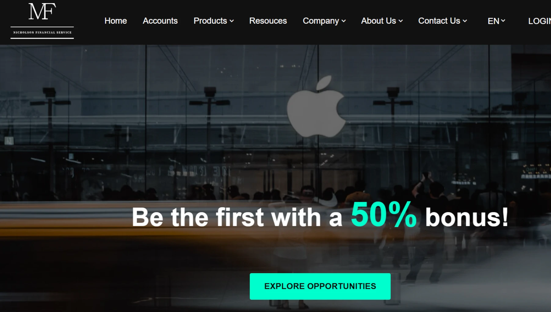 Nicholson Financial, un beau logo et une belle arnaque