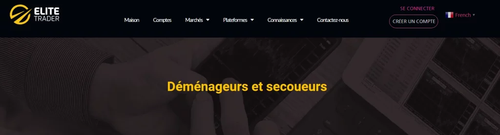 Arnaque aux secoueurs chez Elite Trader