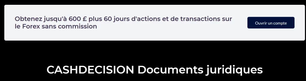 ConfidentialGlobalFX arnaque, alias Cashdecision