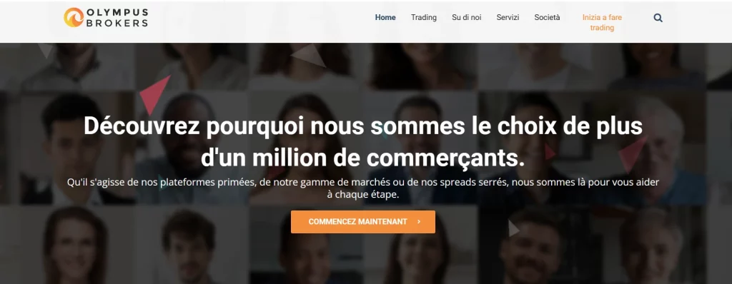 l'arnaque Olympus Brokers se vante beaucoup et tient peu.