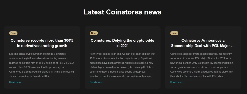 Coinstores.vip, l'arnaque qui publie