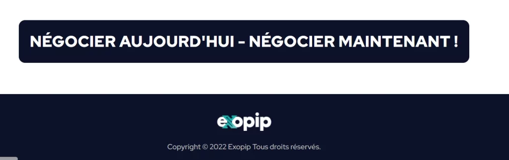 Analyse détaillée révélant les aspects douteux d'Exopip.