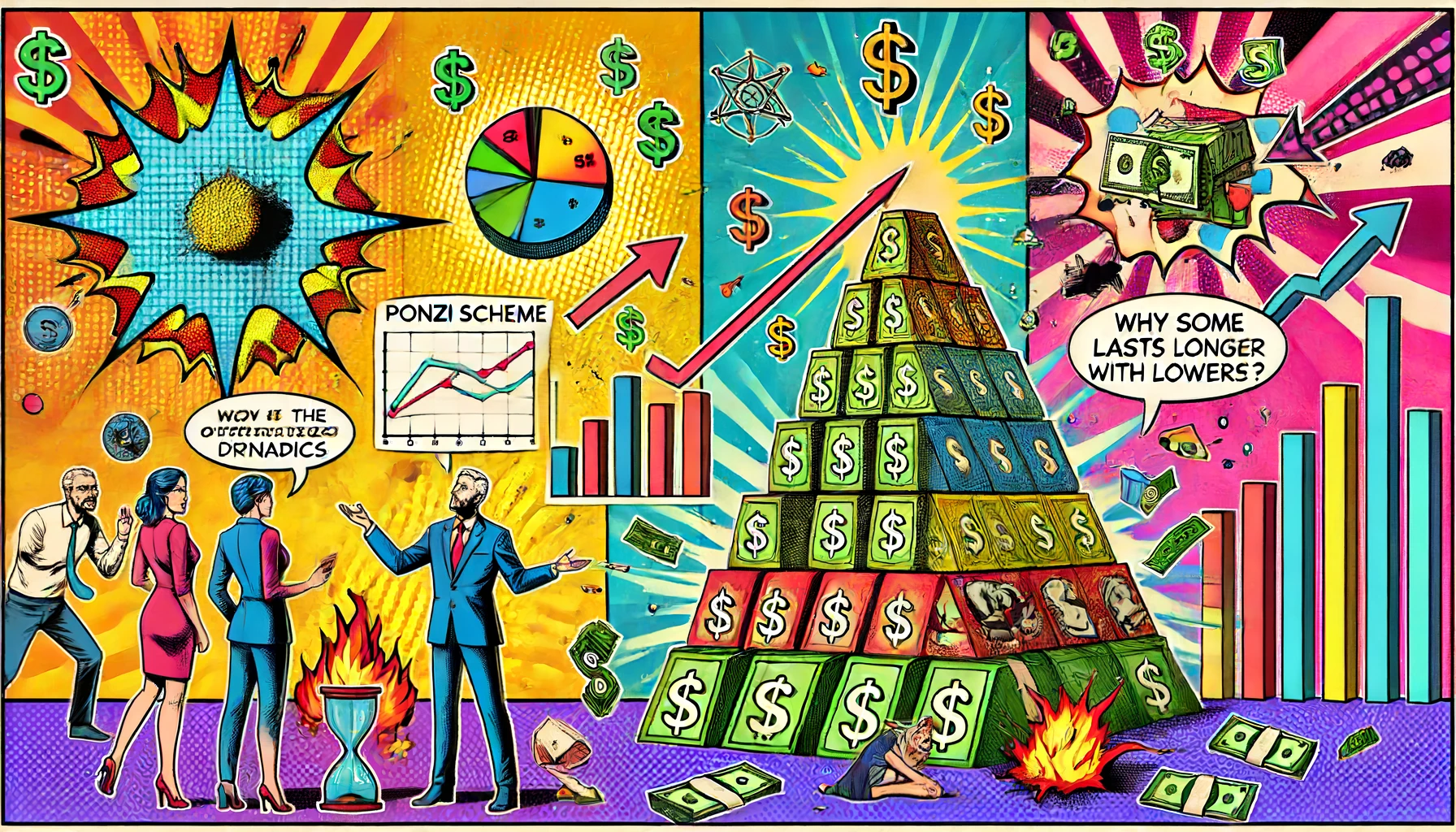 Découvrez le mécanisme de pyramide de ponzi en image