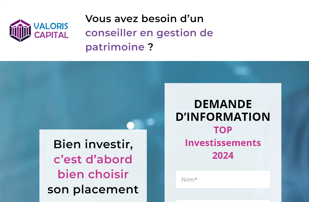 Valoris Capital et Cogefi, confusion et fraude