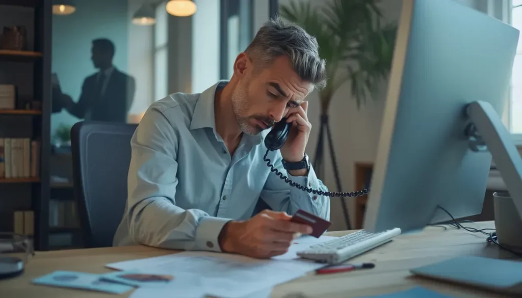 Victime piégée par un faux conseiller bancaire au téléphone