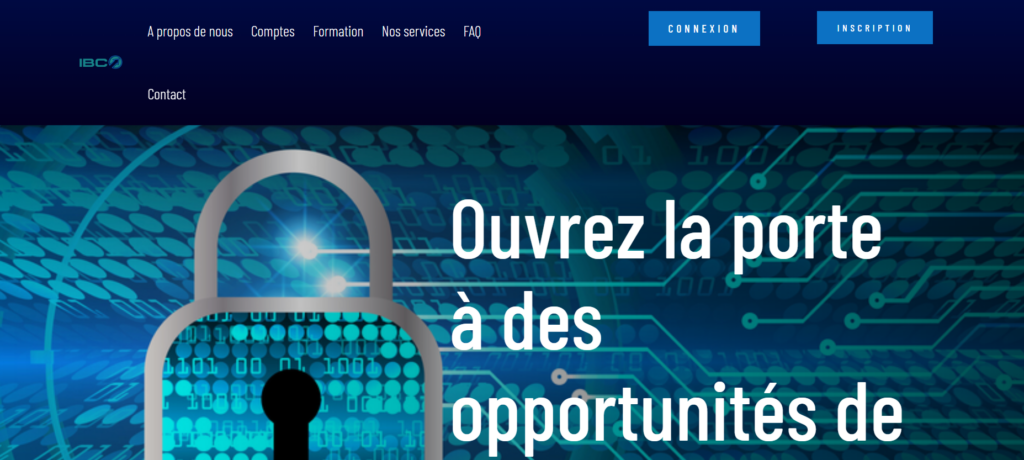 IBC CPT plateforme de trading douteuse