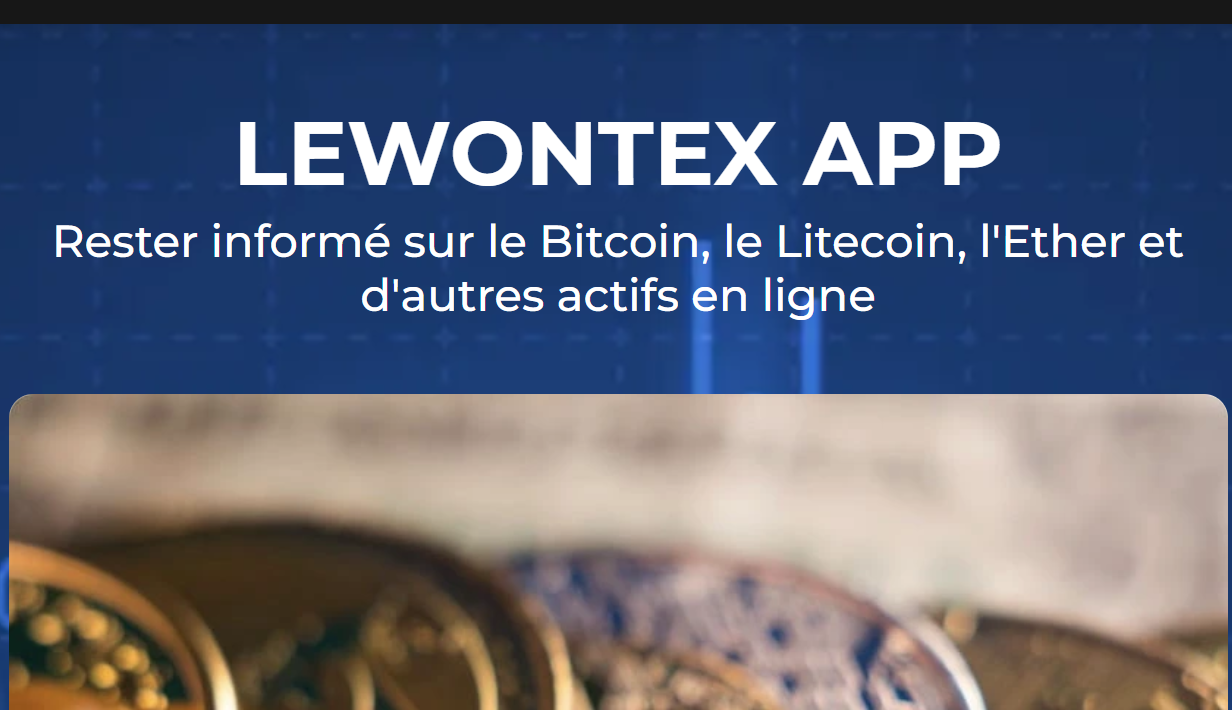 sécurité prétendant garantir la protection des comptes sur Lewontex