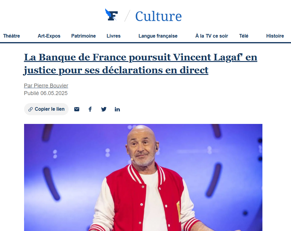 Quand Vincent Lagaf' se fait usurper pour une arnaque crypto : Token Zenith avis