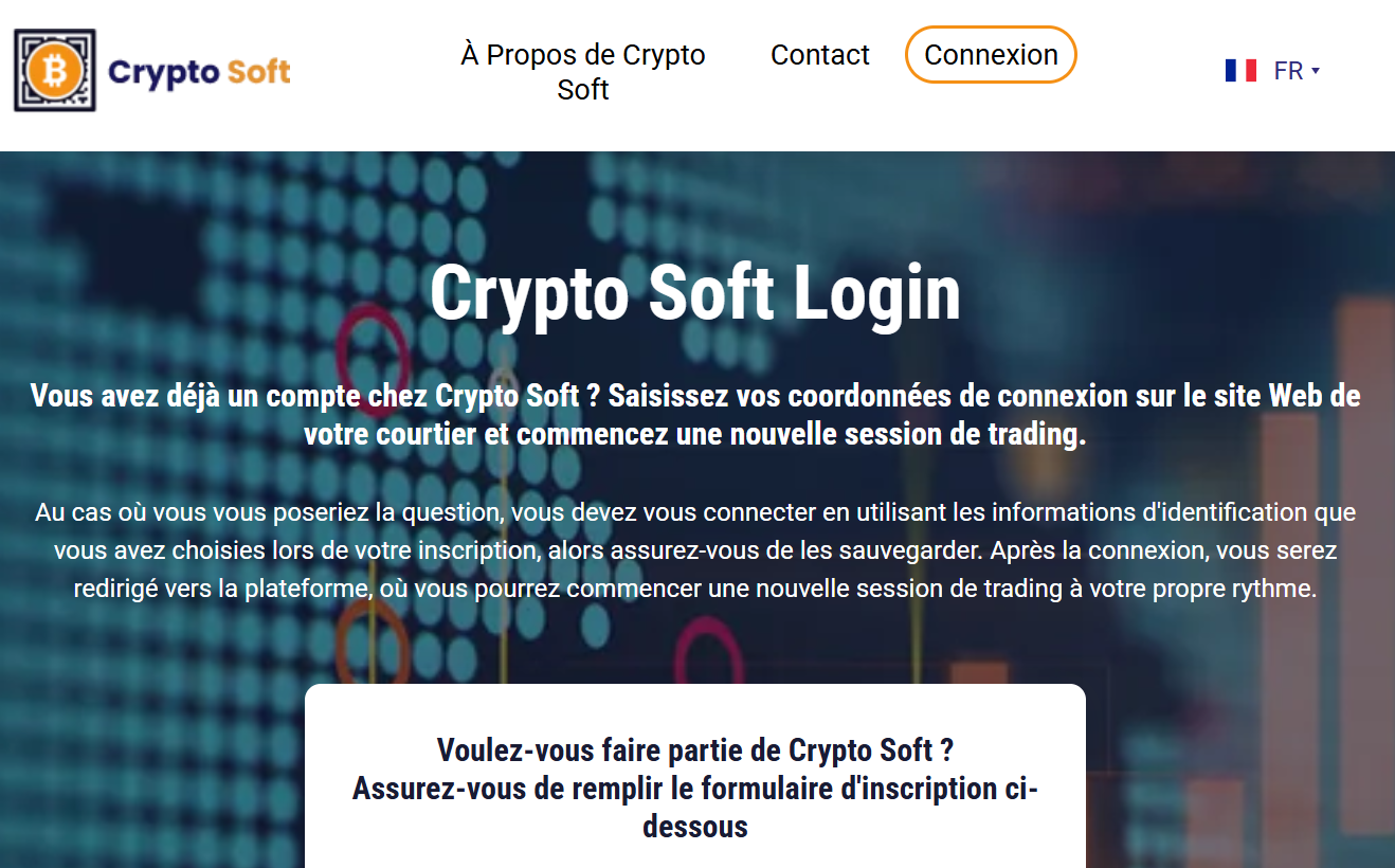 Crypto Soft avis – analyse d’un site de trading crypto suspect