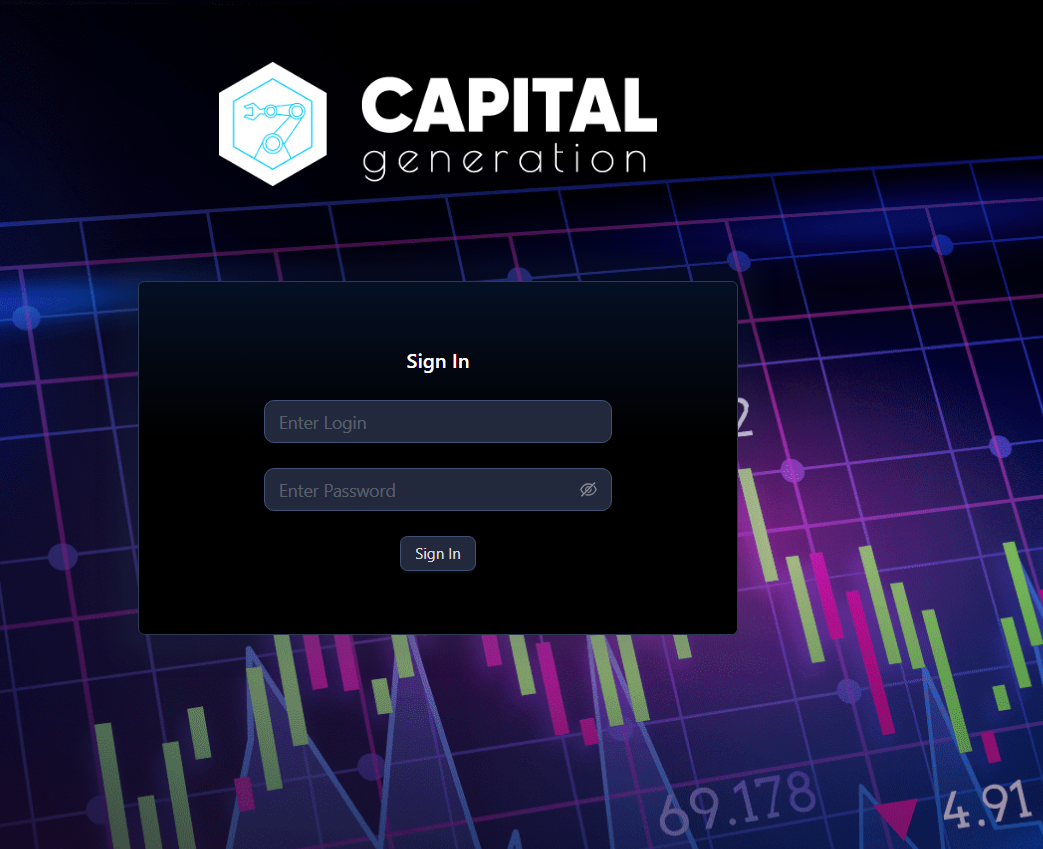 Alerte sur l’absence de mentions légales et de régulation du site Capital Generation