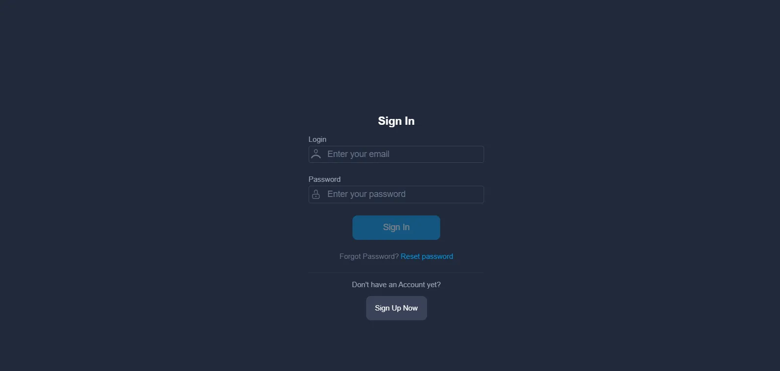Page de connexion elst.cc sans identité visuelle