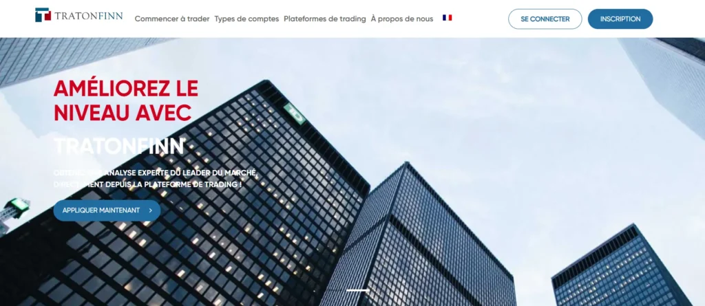 Capture écran site Tratonfinn