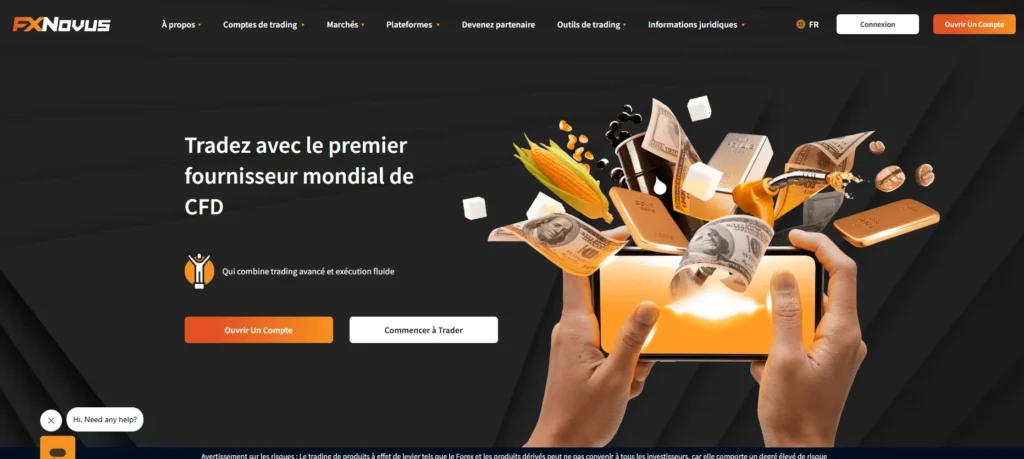 FXNovus interface client