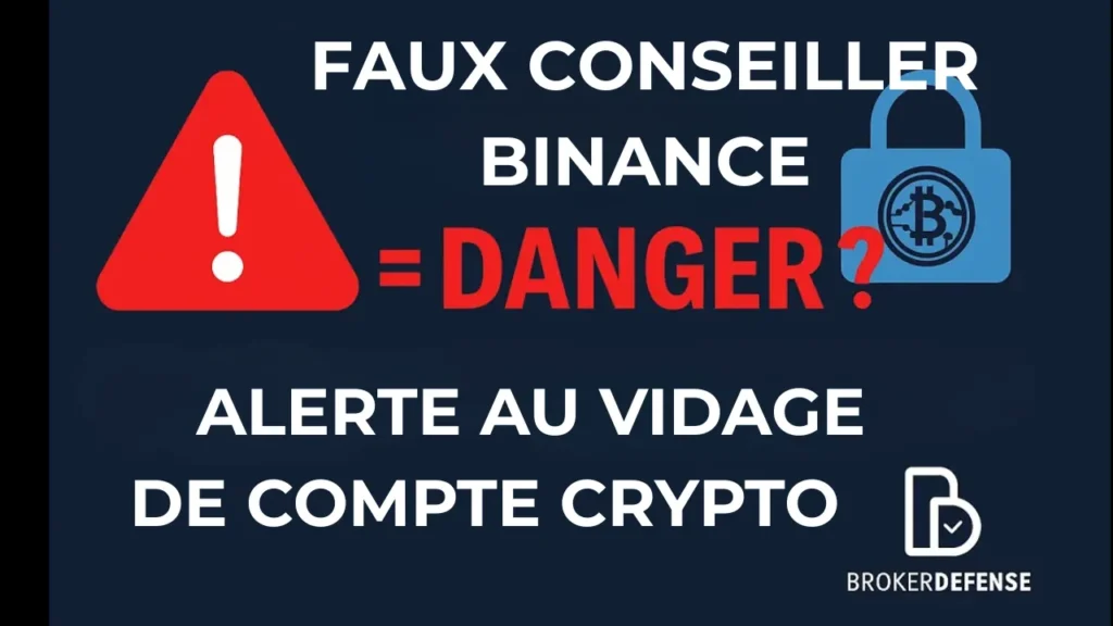 faux conseiller binnance vide votre compte