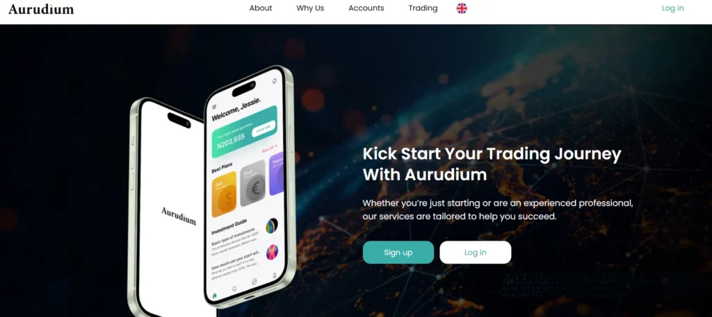 Capture écran site Aurudium