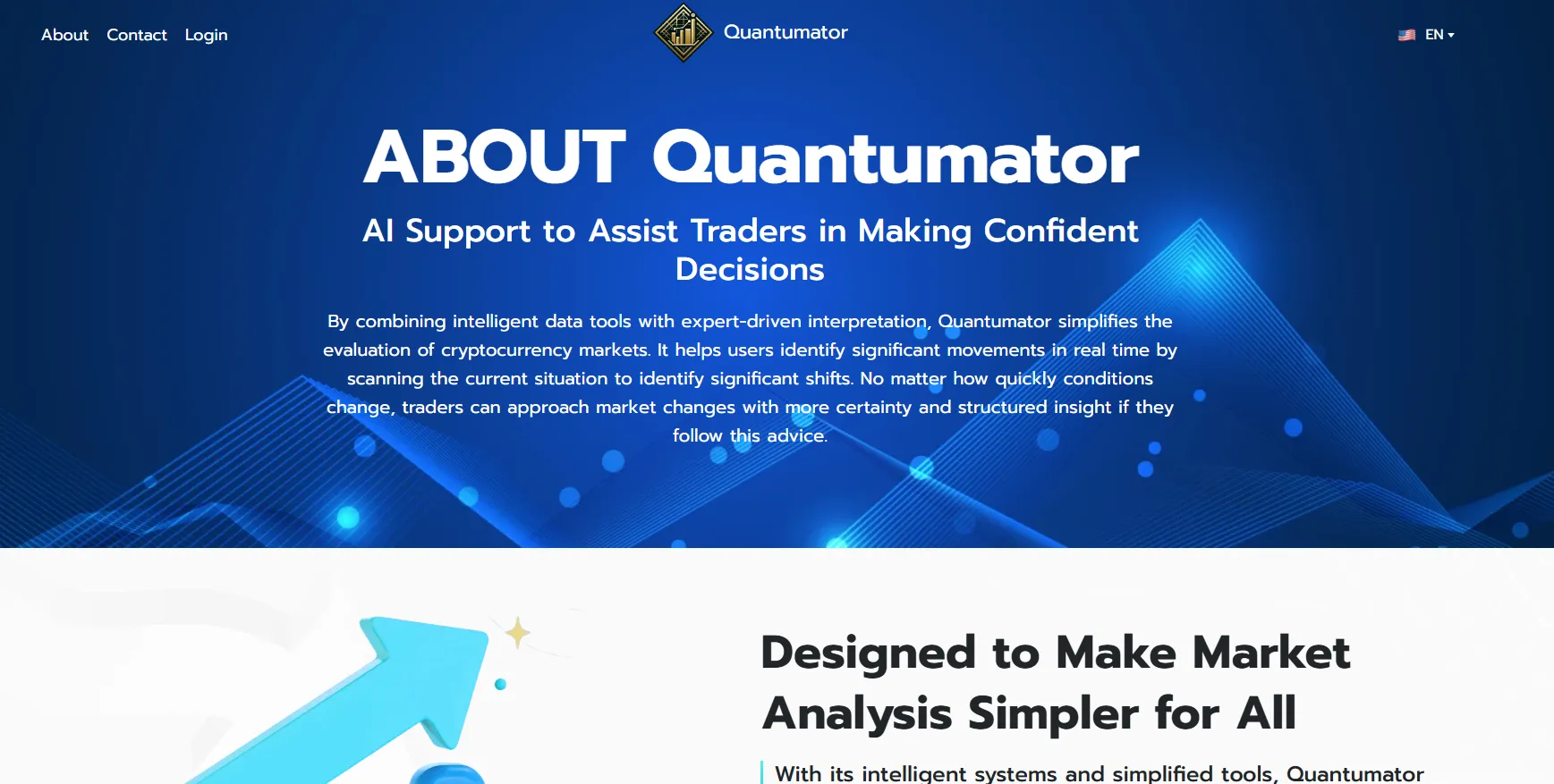 Quantumator avis interface du site