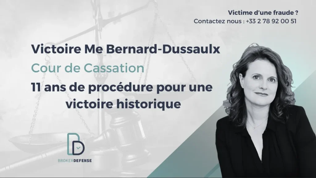 Victoire contre les arnaques financières