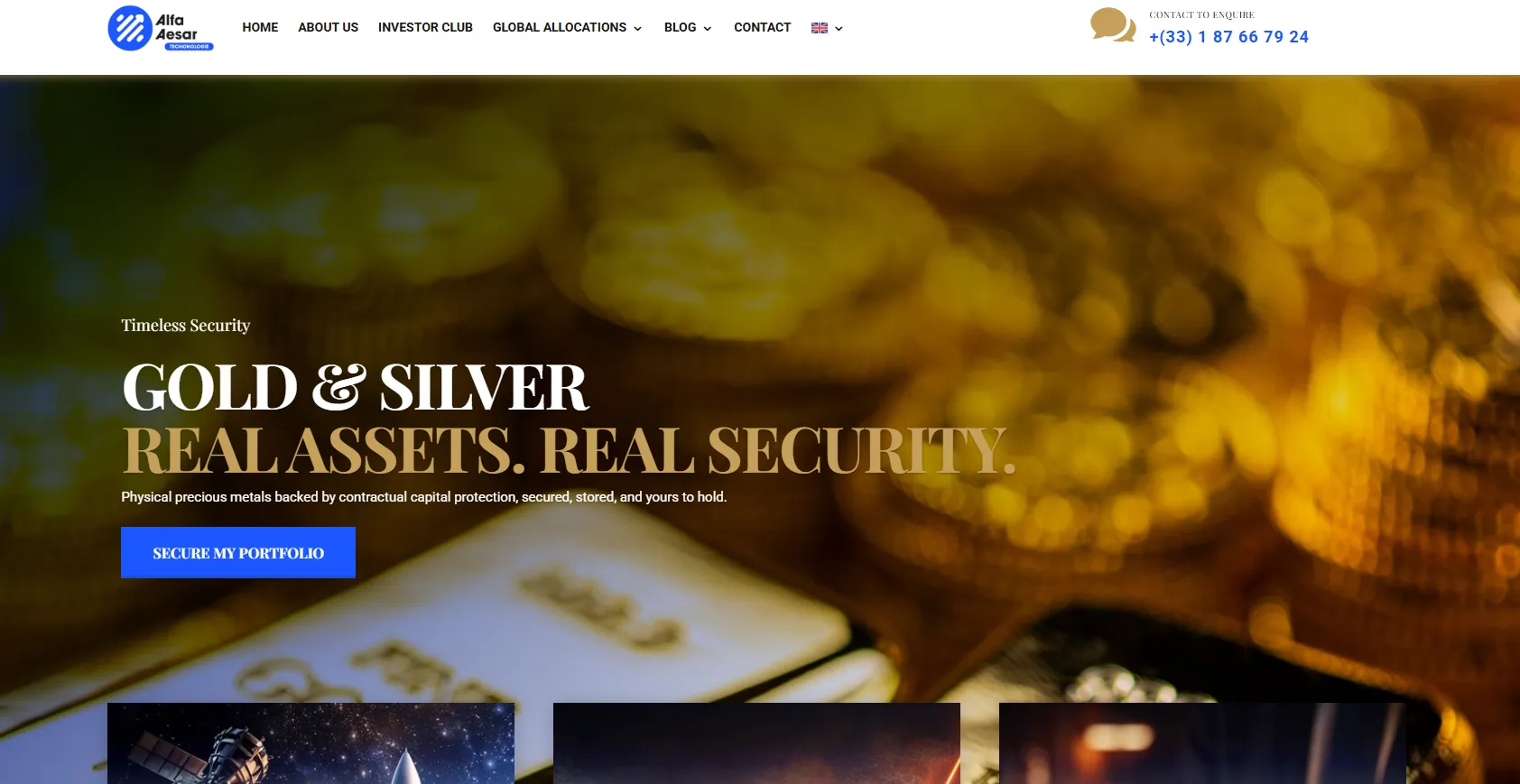 alfa-aesar.fr -plateforme métaux précieux et promesses de sécurité