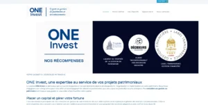 ONE Invest – présentation du site de gestion de patrimoine