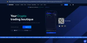 margex.com -plateforme de trading crypto et son interface