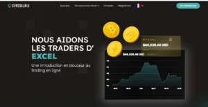 cyrosalnix-page d’accueil plateforme trading crypt