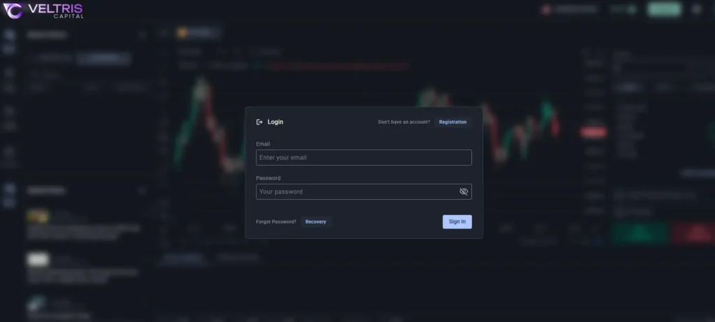 VELTRIS CAPITAL logo plateforme investissement en lignelogo plateforme investissement en ligne