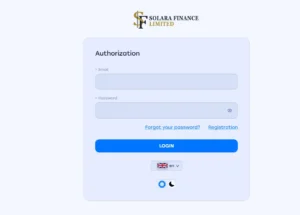 solara finance limited page de connexion officielle