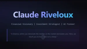Fausse biographie de Claude Riveloux avec certifications CFA et CMT non vérifiables