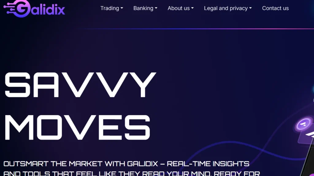 Galidix – plateforme de trading crypto arnaque