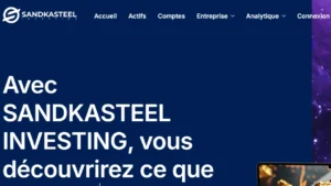 SANDKASTEEL est un site d'arnaque à l'investisement