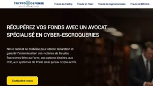crypto-defense.com — faux gage de confiance utilisé dans les recovery scams