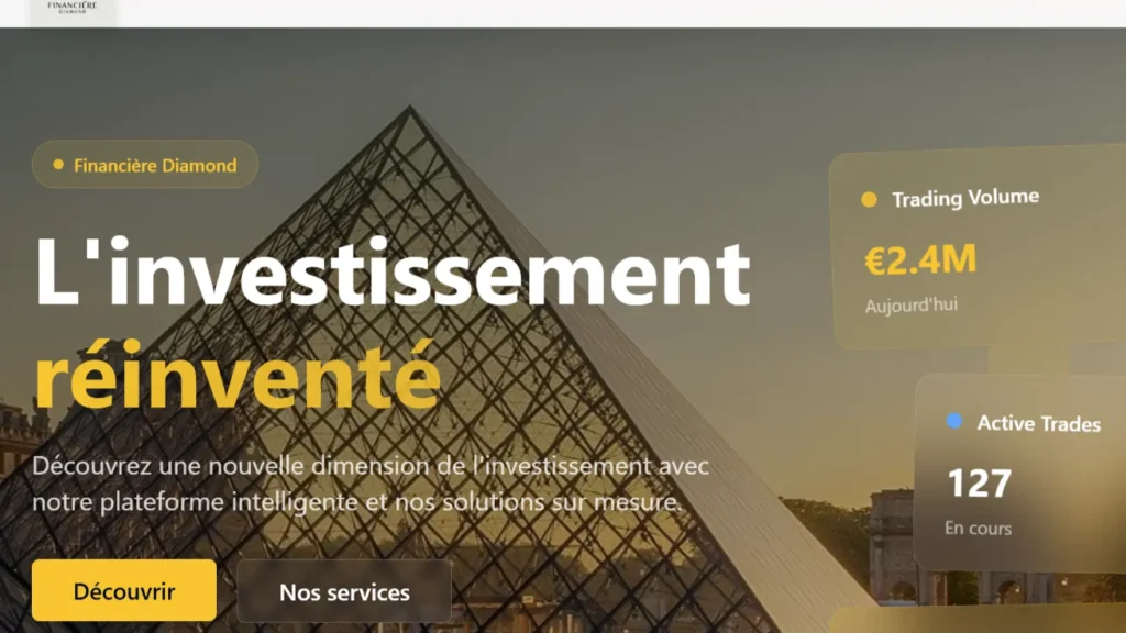 Financière Diamond — usurpation d'identité confirmée