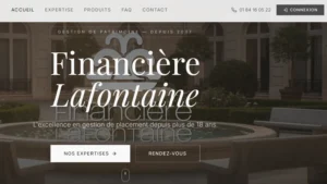 rendements fictifs sur le site arnaque Lafontaine finance — signal d'alerte aux faux placements
