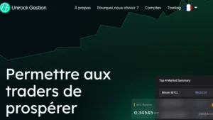 Unirock Gestion fait son entrée officielle dans les sites frauduleux